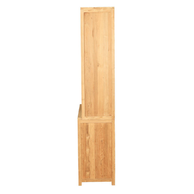 Vitrina Santa Ana en madera de teca reciclada con cajones y puertas | bosco