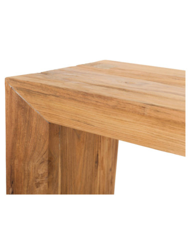 GT-6030A CONSOLA BINIXICA DE 150 X 35 X 78H. TECA RECICLADA RASGADO