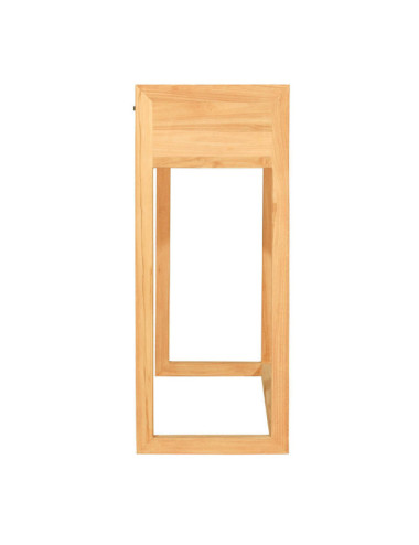 RT-1102A CONSOLA BINIPARRELL DE 120 X 35 X 85H. MADERA DE TECA