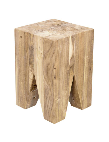 RT-53TA TABURETE BLANES DE 35Ø X 45H. MADERA TECA.