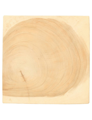 TABURETE TALLADO EN S EN MADERA DE SUAR DE 30 X 30 X 45H.