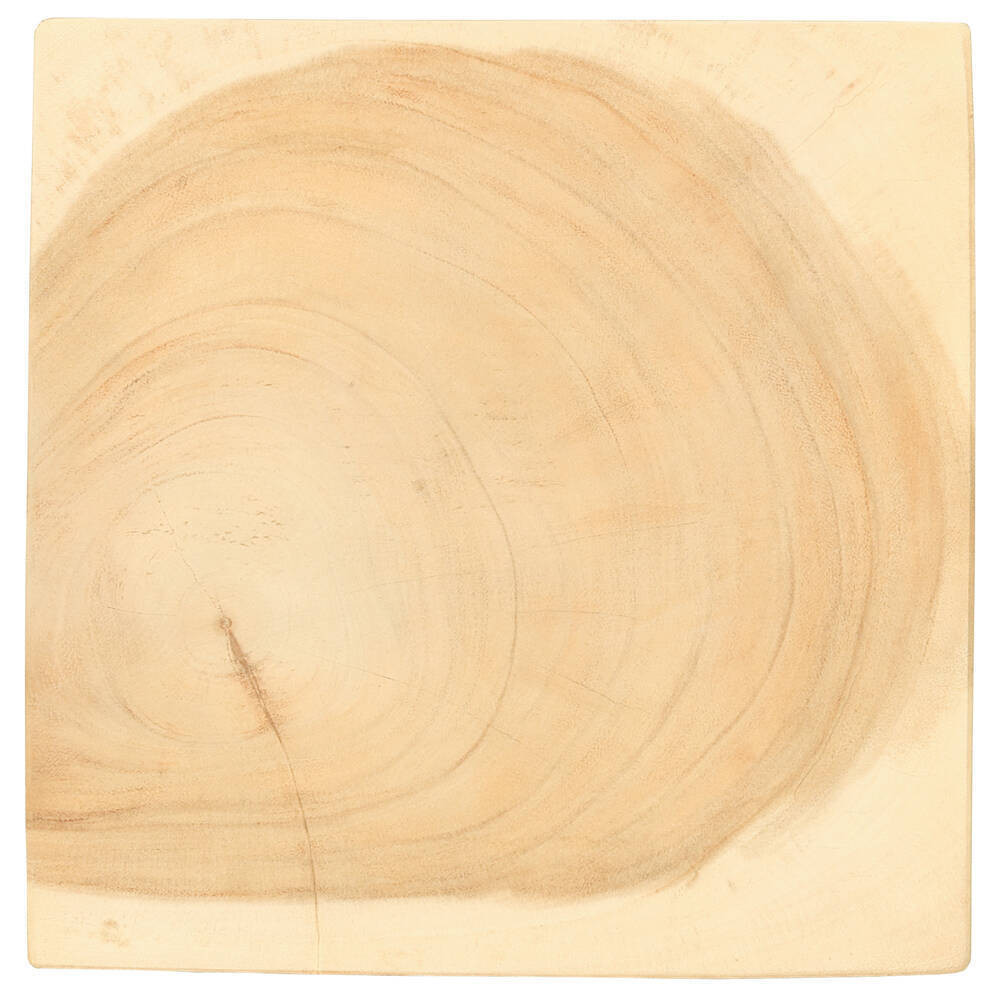 TABURETE TALLADO EN S EN MADERA DE SUAR DE 30 X 30 X 45H.