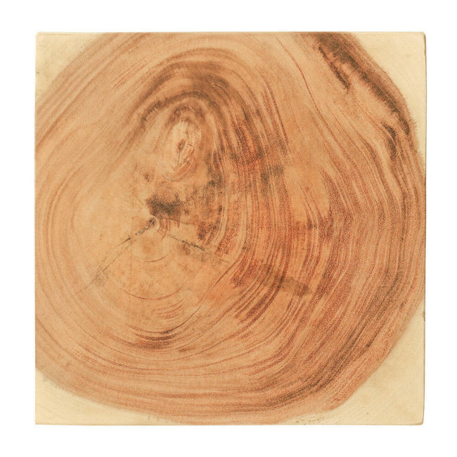 Taburete Brut en madera de suar natural con forma escultórica| bosco