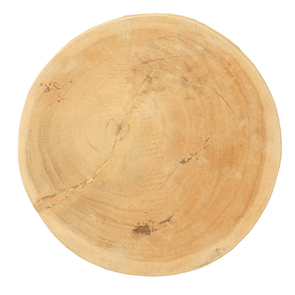 Taburete Bosc en madera de suar natural de diseño orgánico| bosco