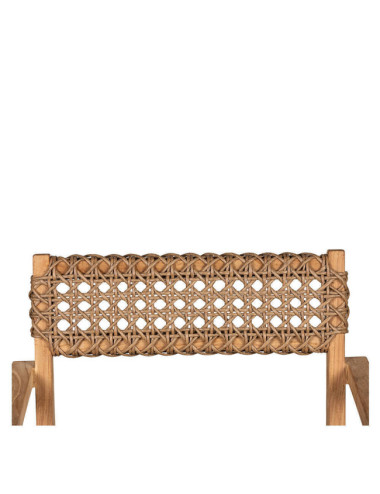Silla Gregal en madera maciza de teca natural acabado fino | bosco