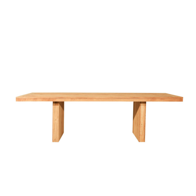 MESA COMEDOR GALMES DE MADERA DE TECA RECICLADA ACABADO SEMI RUSTICO