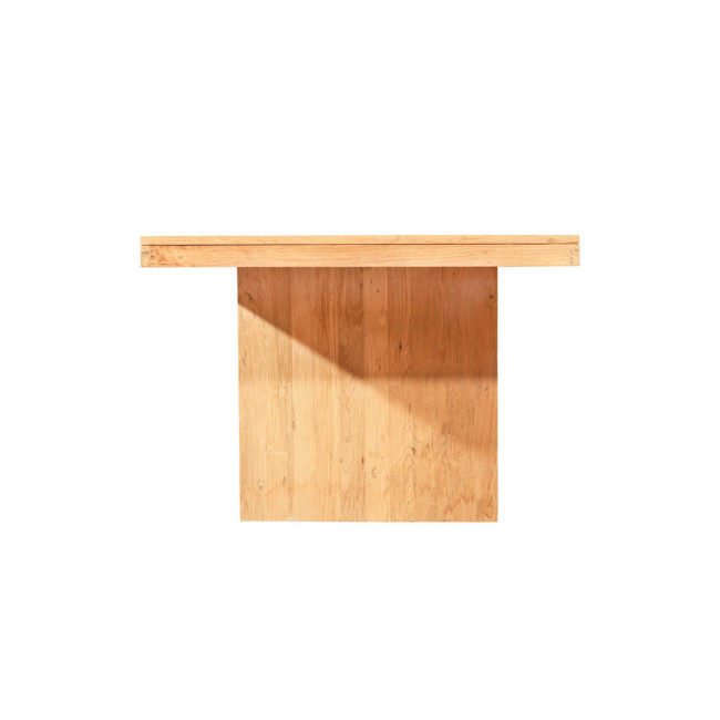 MESA COMEDOR GALMES DE MADERA DE TECA RECICLADA ACABADO SEMI RUSTICO