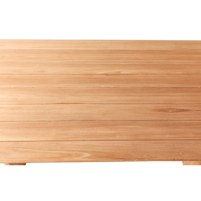 Mesa modelo l´Enzell en madera de teca natural lijado fina | bosco