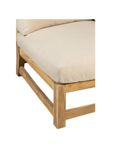 Modulo rinconero en madera de teca reciclada acabado semi rustico | bosco