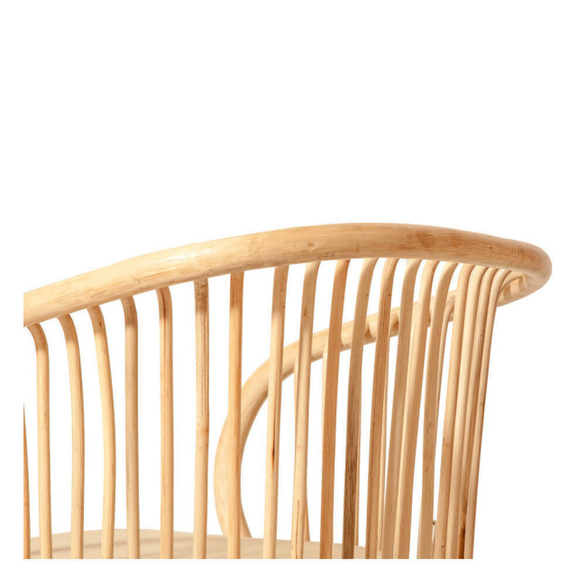 Silla Es Murtar fabricada en bambú acabado natural | bosco