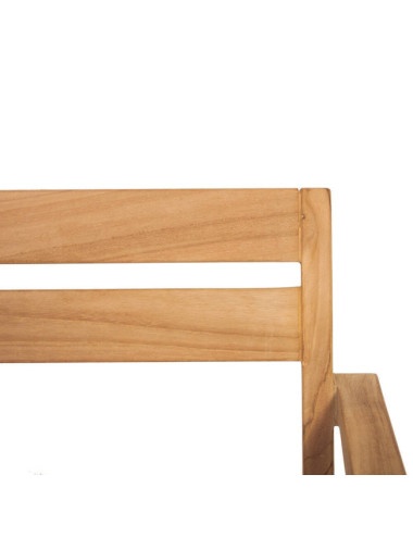 Silla Salines en madera maciza de teca natural acabado fino | bosco