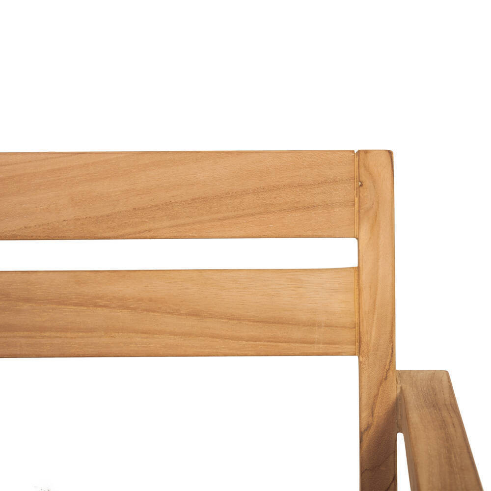 Silla Salines en madera maciza de teca natural acabado fino | bosco