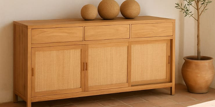 Tejer muebles: diseño natural y ventilado